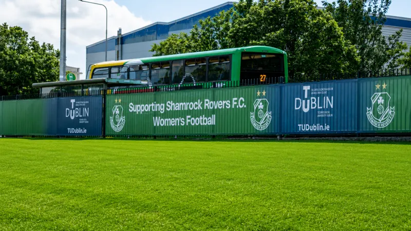 Shamrock Rovers women's facility at TU Dublin Tallaght Campus